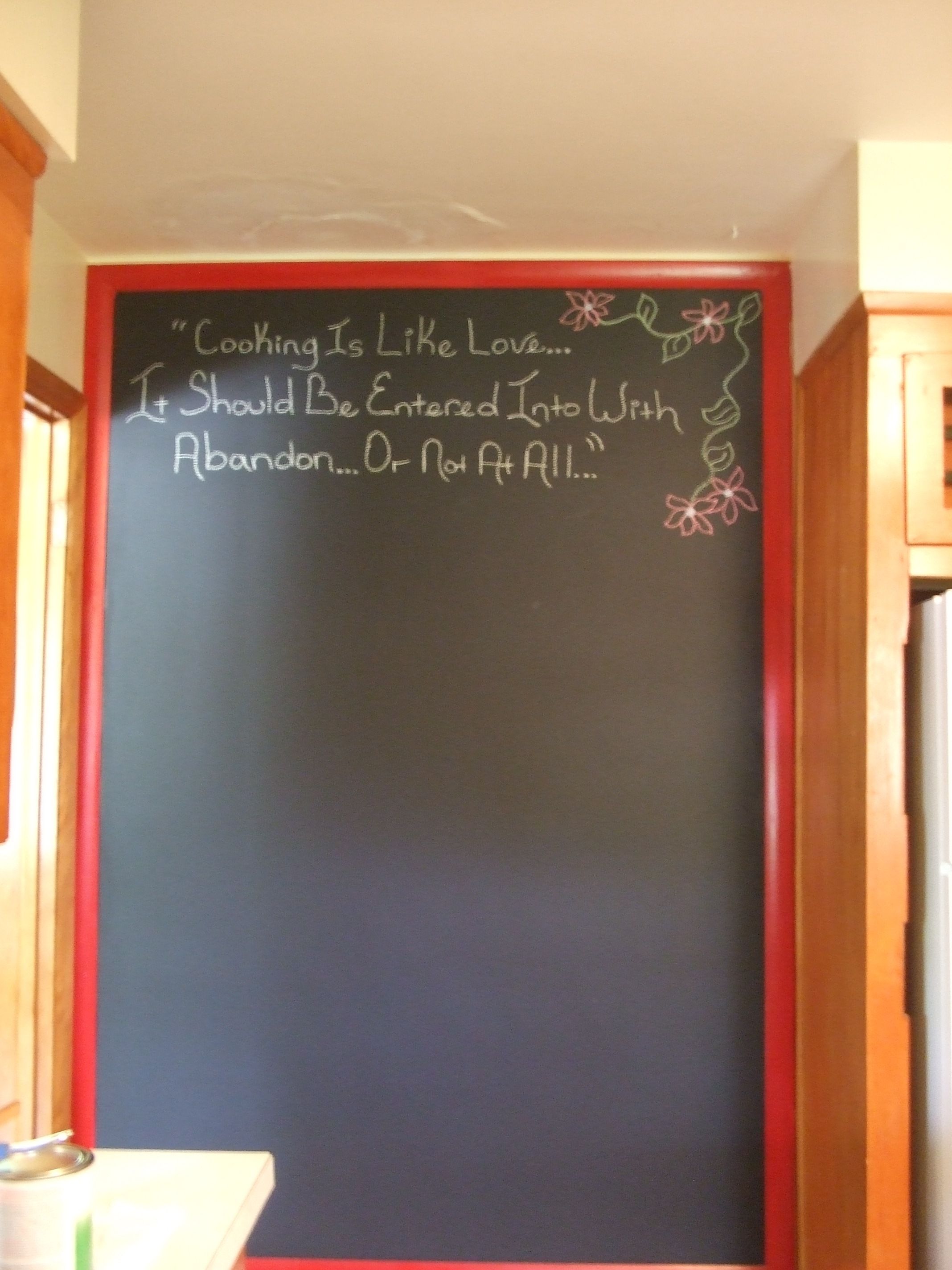 Our Full Length Chalkboard Wall We Get A Lot Of Our Full Length Chalkboard Wall We Get A Lot Of