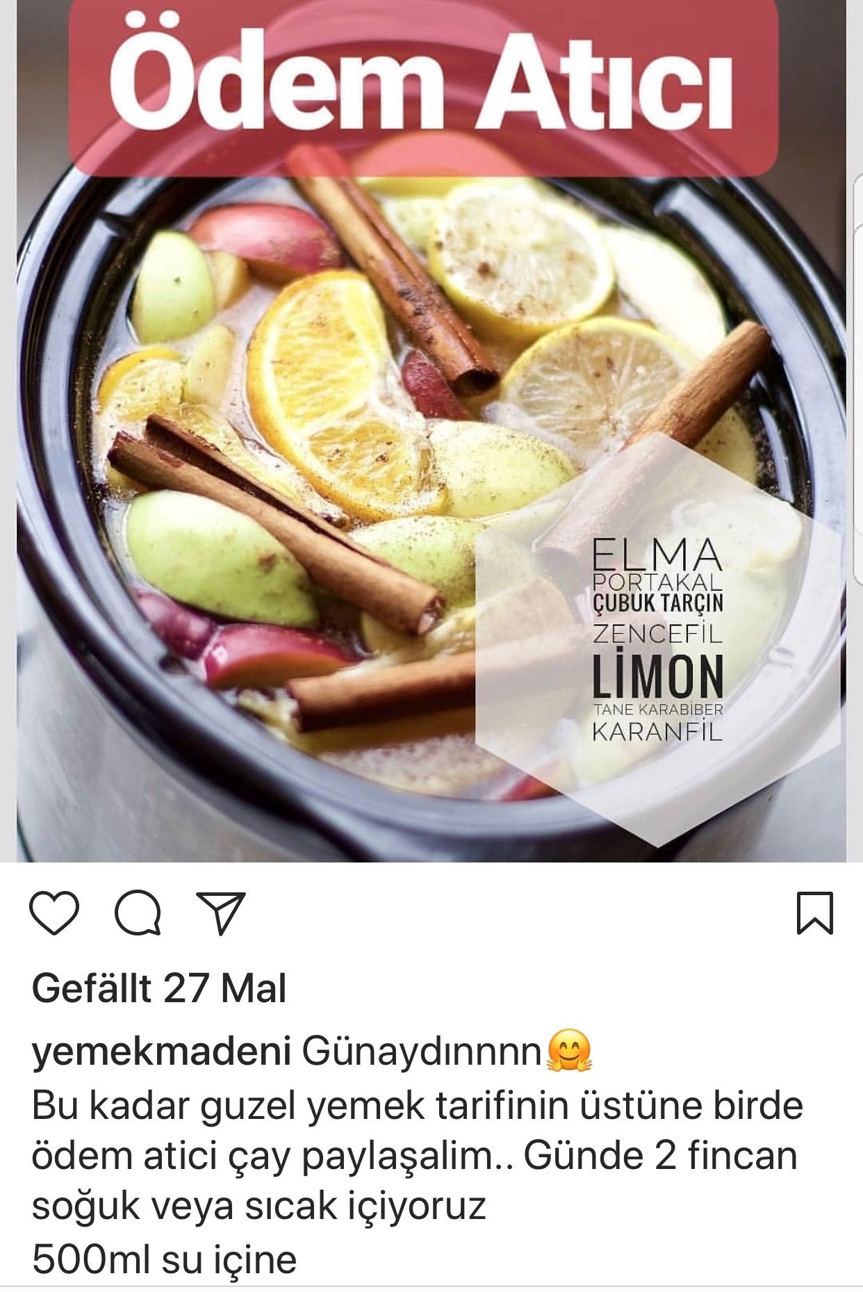 Ödem Atıcı Bitki Çayı Tarifleri Ödem Atıcı Bitki Çayı Tarifleri