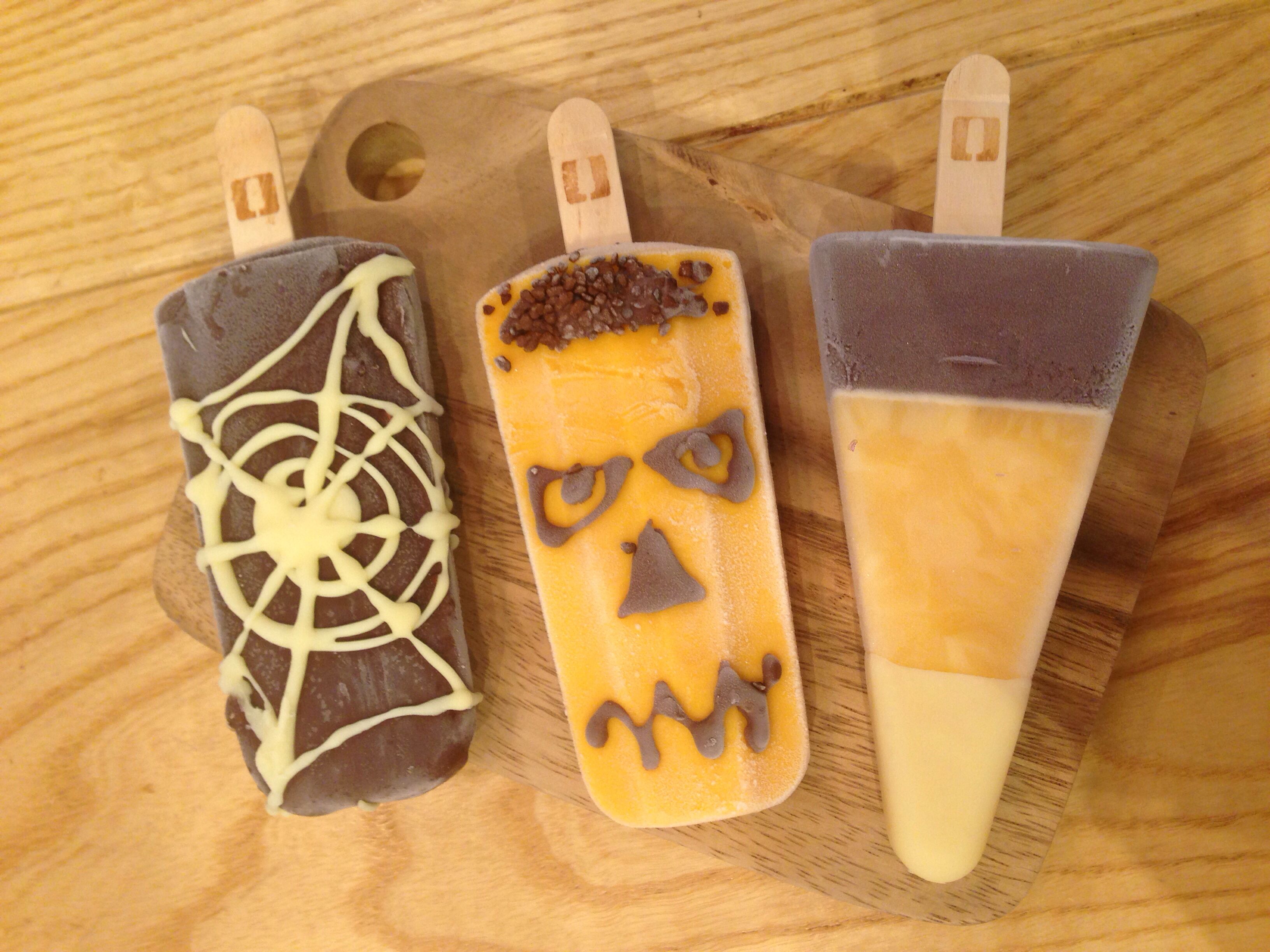 Halloween Gelato on a stick Stickhouse Thailand Helados, Paletas