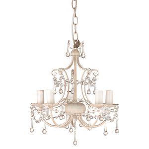 Laura Ashley Chella cream five light chandelier | 5 light Laura Ashley Chella cream five light chandelier | 5 light