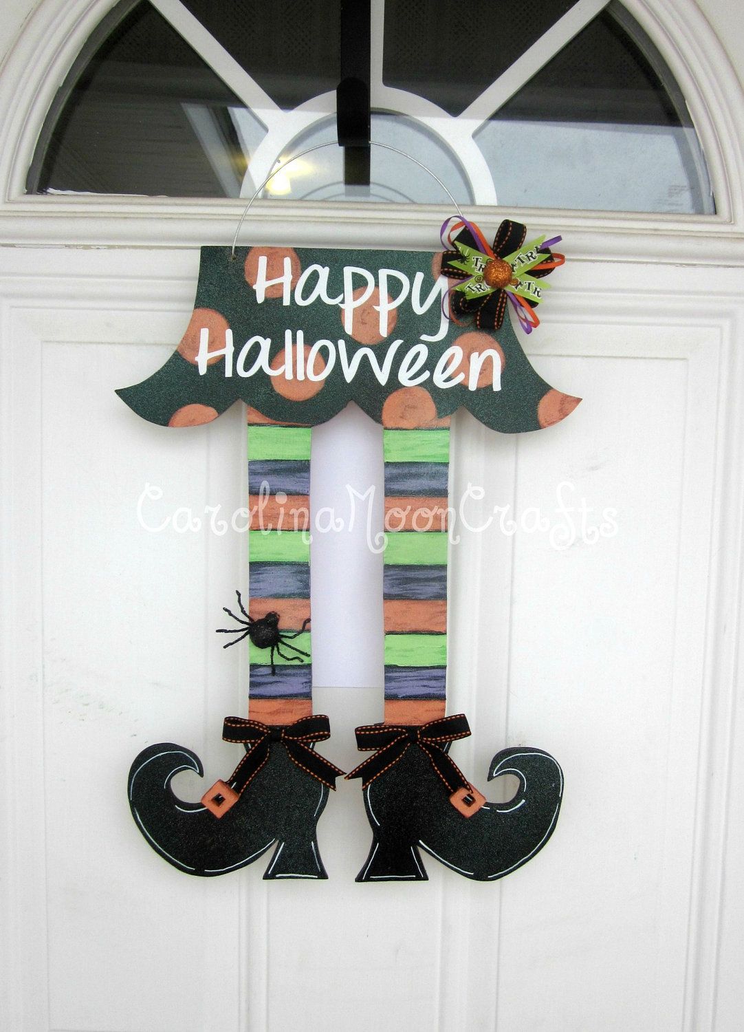 Witch Legs Door Decor, Witch Legs Wreath, Witch Legs Happy Halloween - door decoration halloween Witch Legs Door Decor, Witch Legs Wreath, Witch Legs Happy Halloween - door decoration halloween