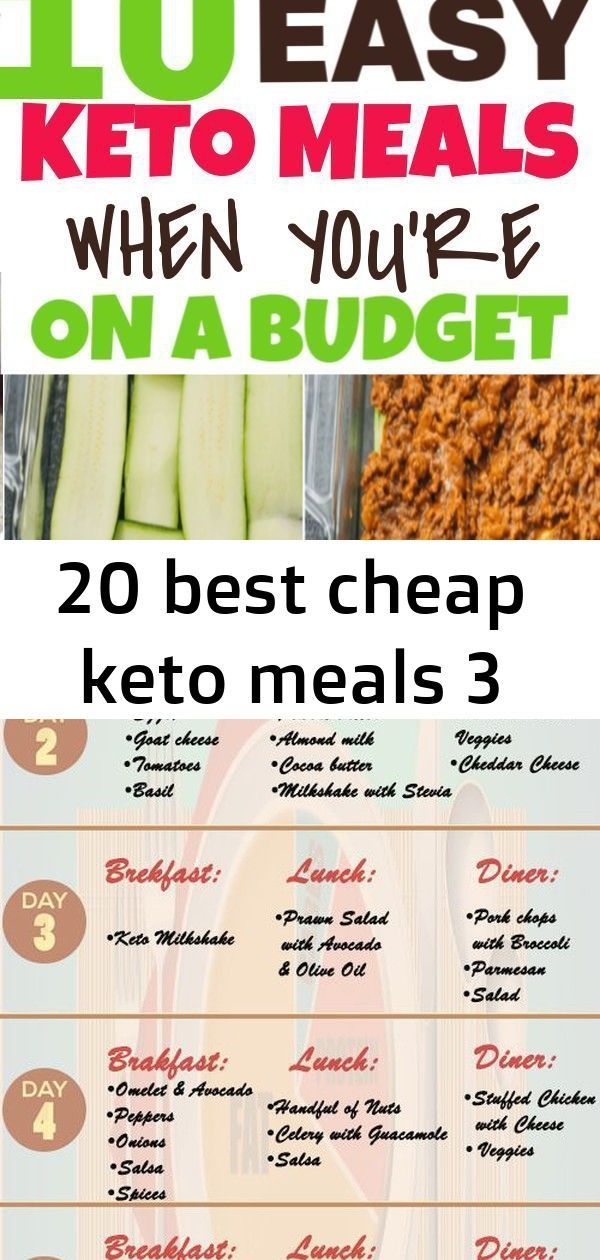 #cheap #keto #Meals 10 easy keto meals when you need to do the ketogenic diet on a budget. These low...