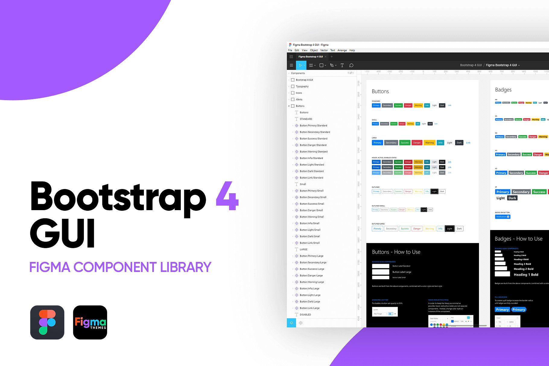 Figma Bootstrap 4 Gui Components Figma Website Template Design Fonts For Mac