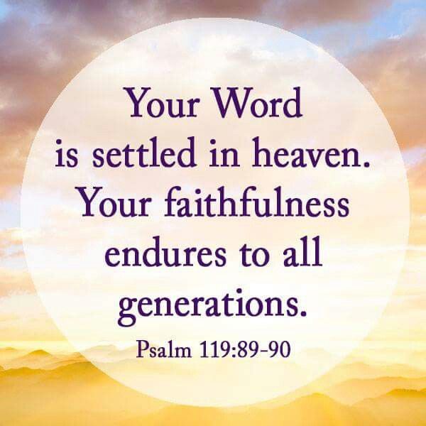 Psalm 119 89 90 Psalm 119 89 90