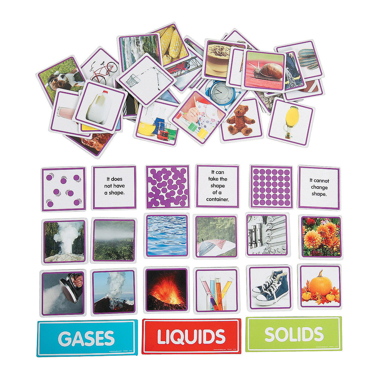States of Matter Sorting Discontinued States of matter