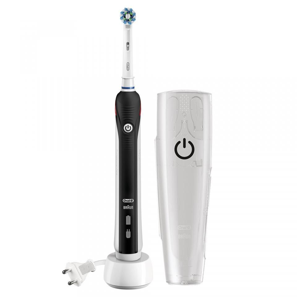 Oral B Elektrische Tandenborstel Pro 2500 Crossaction Blokker Elektrische Tandenborstel Tandenborstels Tanden Poetsen