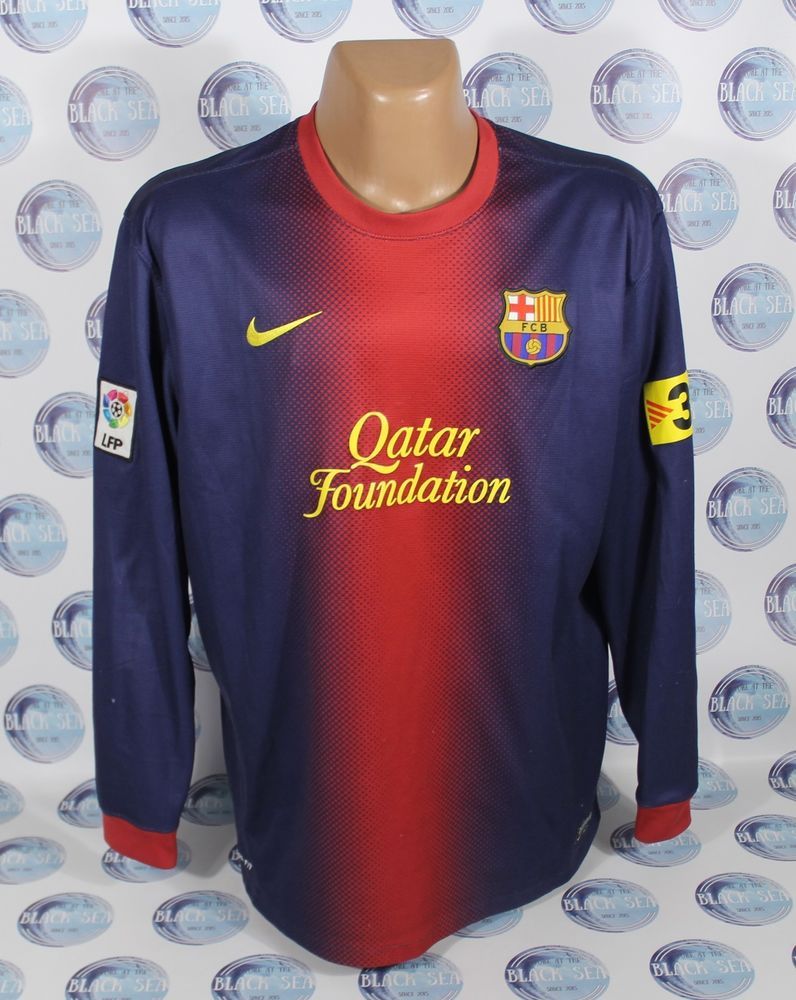 Barcelona 2012 Jersey : FC Barcelona training Jersey by 2012/13-Nike