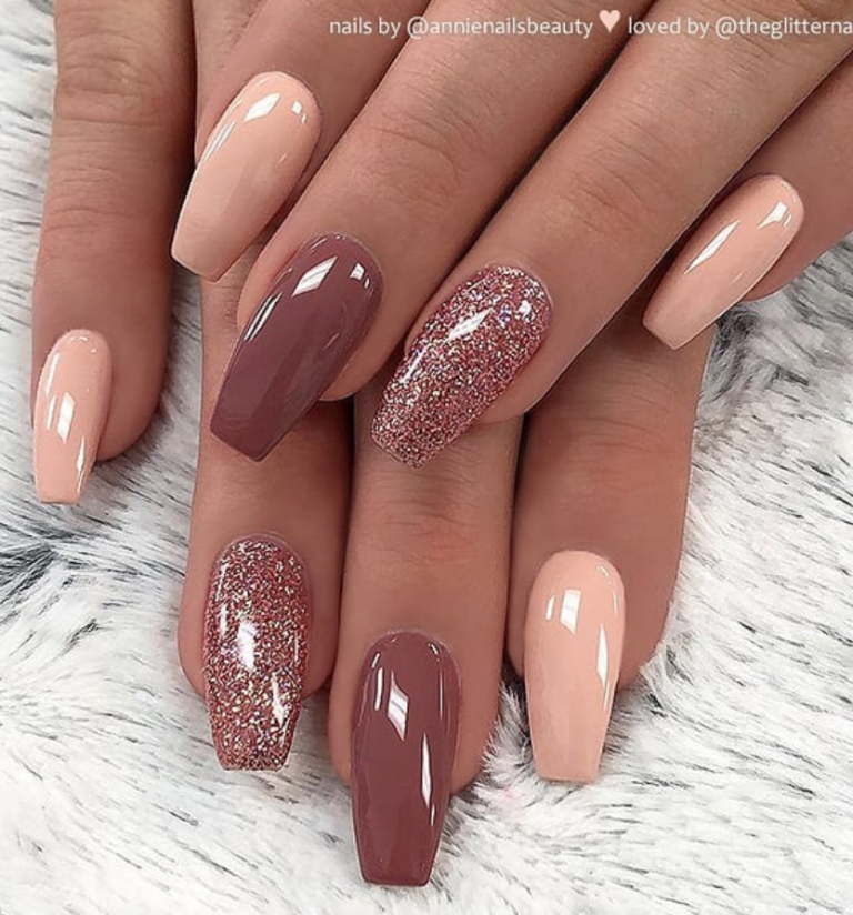 40 Glamorous Glitter Nail Designs on Black Girls - Hot Girl Summer Styles!  - Coils and Glory