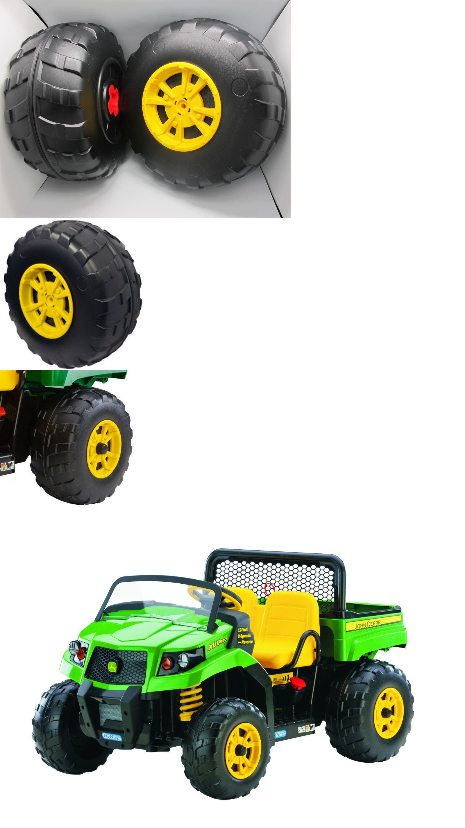 peg perego john deere gator xuv rear wheels