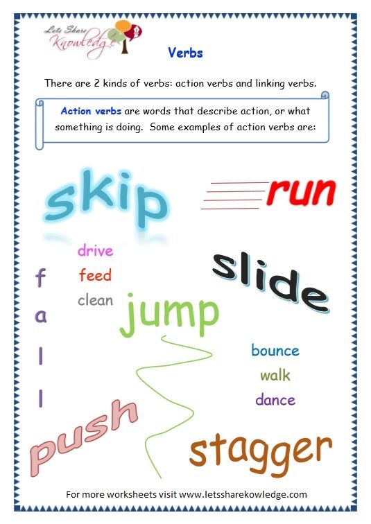 grade 3 grammar topic 13 verbs worksheets verb worksheets 3rd grade math worksheets kids math worksheets