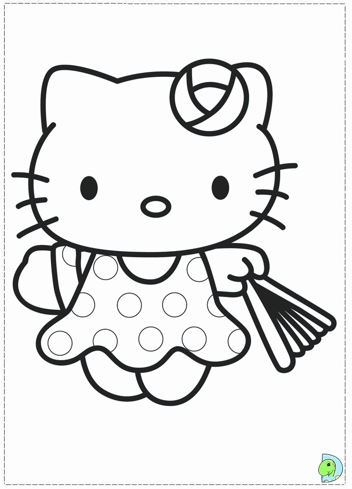 download or print this coloring page hello kitty on coloriage hello kitty sirã ne id=12831