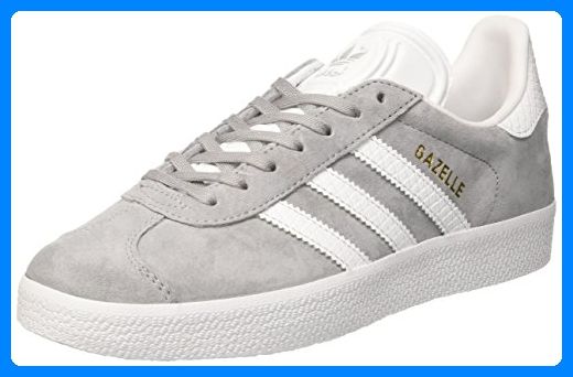 adidas Damen Gazelle Laufschuhe, Grau (Mid Grey /Ftwr White/Gold Met ... adidas Damen Gazelle Laufschuhe, Grau (Mid Grey /Ftwr White/Gold Met ...