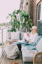 Patio Dreams — Lemon Blonde, #balconygardendesignideas #Blonde #dreams #Lemon #patio