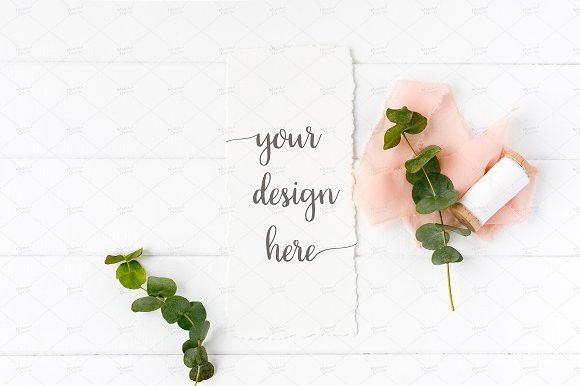Download Wedding Menu or Program Mockup | Stationery mockup, Free psd mockups templates, Postcard mockup