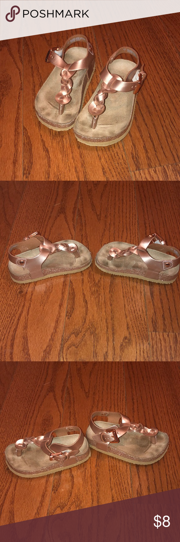 3/$10 Children’s place rose gold sandals 3/$10 Children’s place rose gold sandals