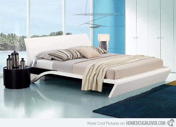 15 Stylistic Curved Platform Beds Modern Bed Bed Modern