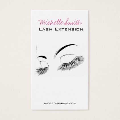 makeupartist businesscards beautiful long eyelashes lash extension business card - Eyelash Extension Business Cards makeupartist businesscards beautiful long eyelashes lash extension business card - Eyelash Extension Business Cards