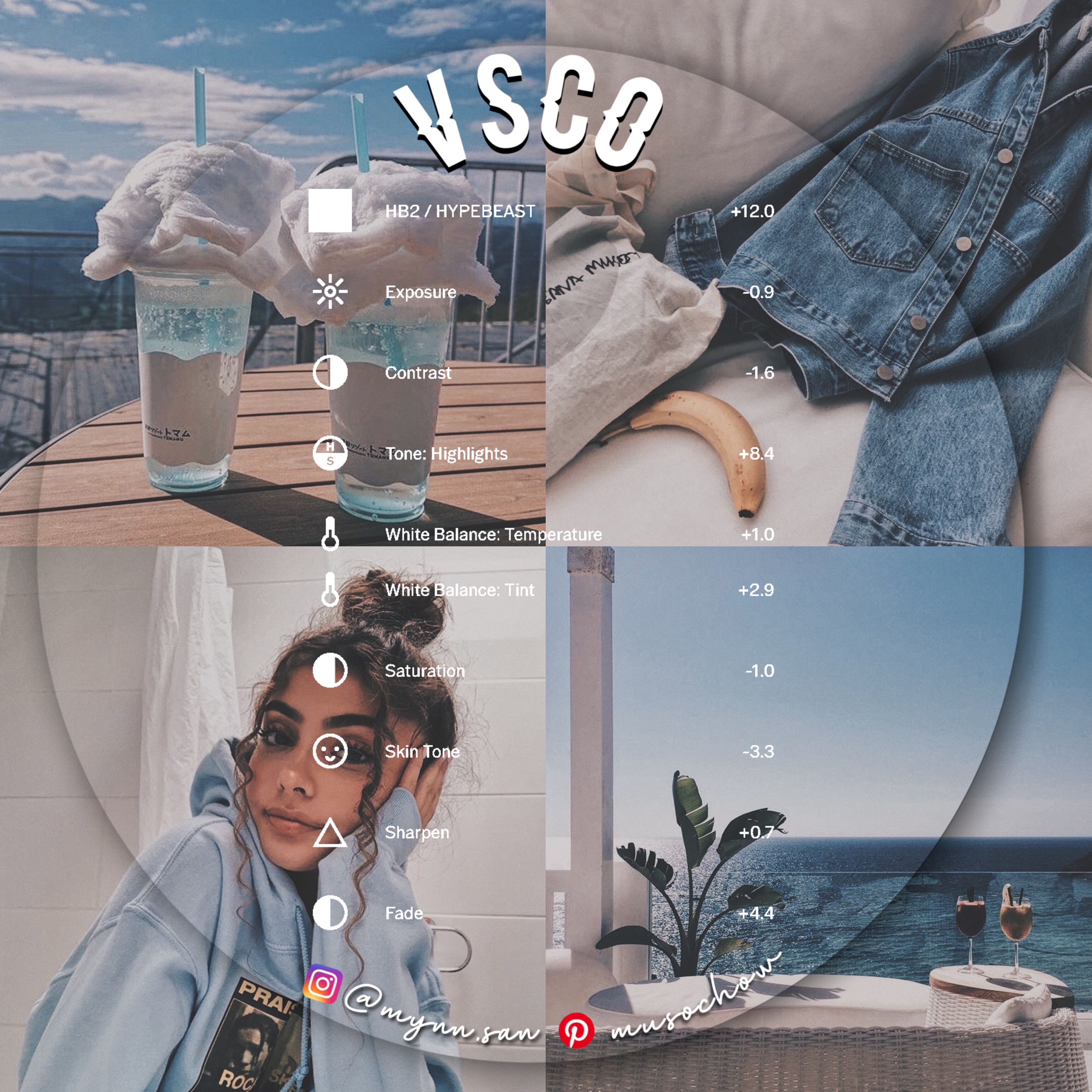 made by @mynnsan 👑//// Filter Guide🎈/Filter Tips🍒/Filter/Foodie 🍭//////// ( For more updates, please follow my board, thanks in advance ) 💋✨ #VSCOFILTER #VSCO #VSCOPH #vscous #vscouk #mynnsan #edits #vscox Photography Editing Apps, Photo Editing Vsco, Photo Editing Tricks, Photo Editing Techniques, Photo Editing Lightroom, Photography Filters, Instagram Photo Editing, Editing Pictures, Instagram Themes Vsco