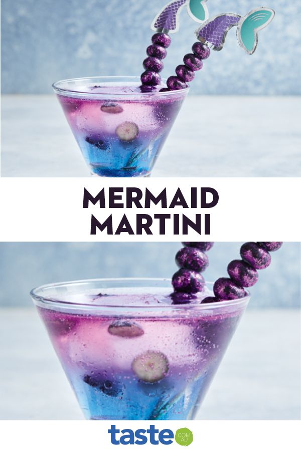 Mermaid martini