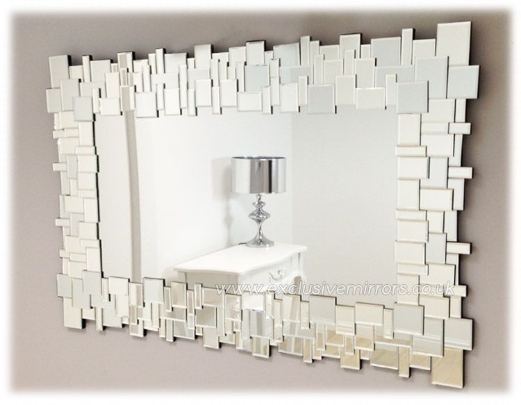 clear glass jigsaw wall mirror 120 x mirrors for every interior from exclusive mirrors - Modern Mirrors clear glass jigsaw wall mirror 120 x mirrors for every interior from exclusive mirrors - Modern Mirrors