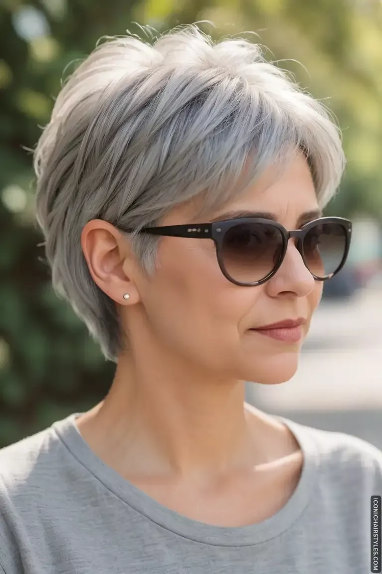 Stylish Short Haircuts For Older Women With Fine Hair