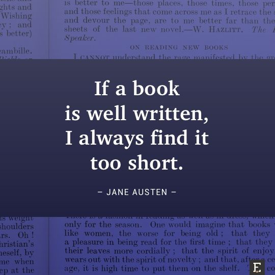 Book quotes in images – 25 brilliant thoughts about books, visualized