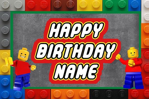2 x lego dimensions personnalisé anniversaire bannières 2 x lego dimensions personnalisé anniversaire bannières