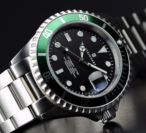 Steinhart Ocean One Green. $400 | Vintage watches, Steinhart Steinhart Ocean One Green. $400 | Vintage watches, Steinhart