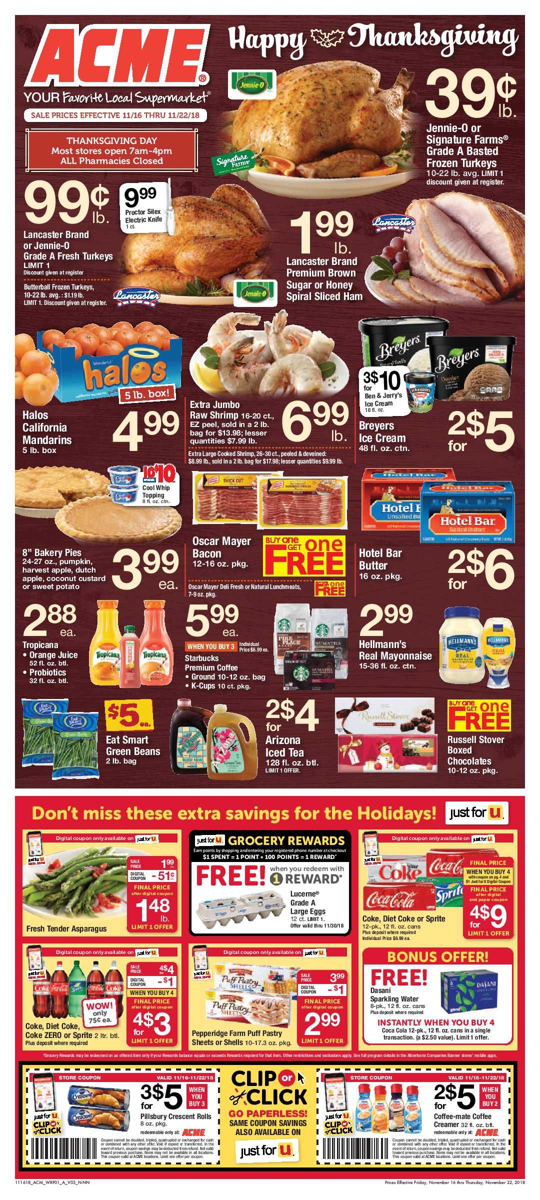 ACME Markets Weekly Ad Flyer January 18 24, 2019 ACME Markets Weekly Ad Flyer January 18 24, 2019