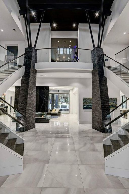 T/n es una chica que no tuvo una infancia fácil, ya que de que pequeñ… #romance # Romance # amreading # books # wattpad Dream Home Design, Modern House Design, House Stairs Design, Luxury Home Designs, Luxury Kitchen Design Mansions, Luxury Kitchens Mansions, Big Modern Houses, Luxury Mansions, Stair Design