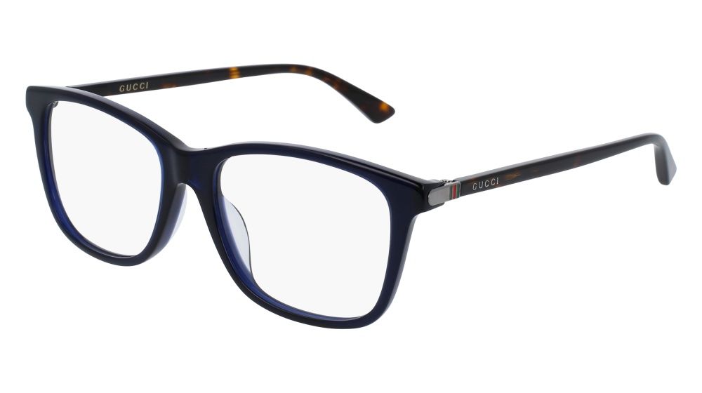 blue gucci eyeglasses