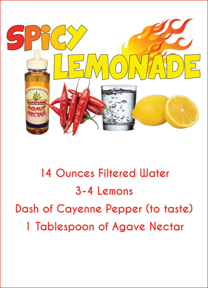 Juice Cleanse Spicy Lemonade Green drink recipes