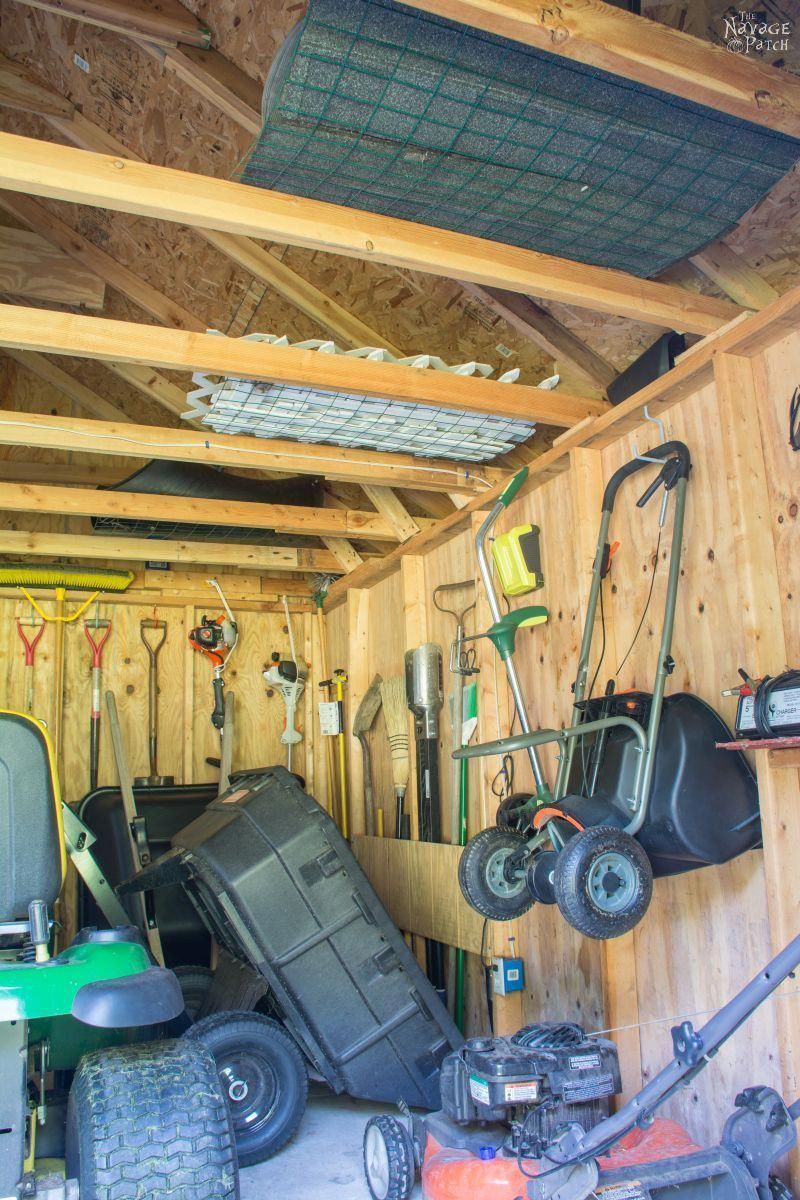 Garden Shed Organization Ideas and Tips The Navage Patch Diy storage shed, Storage shed