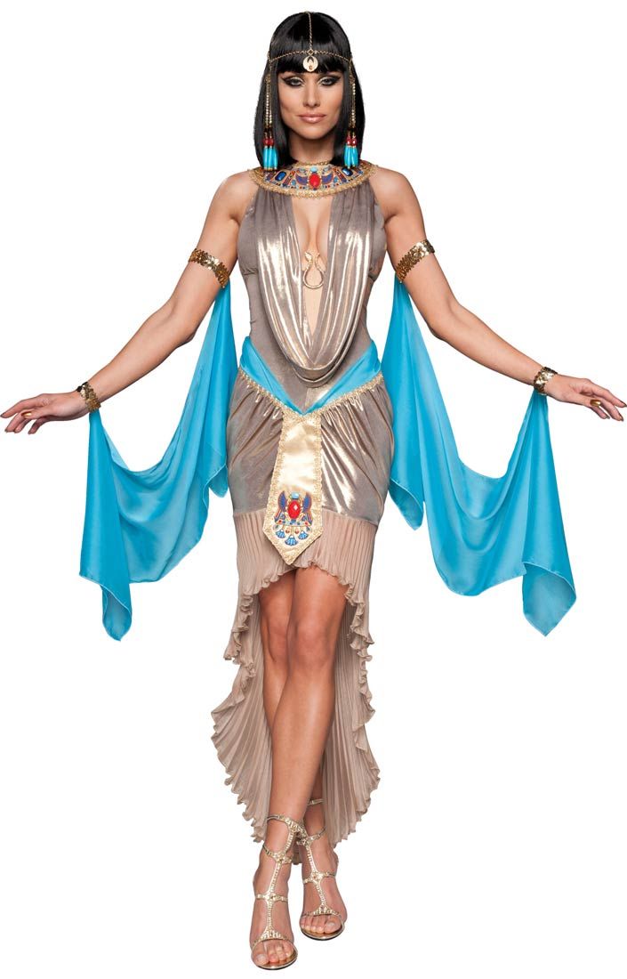 Femmes Princesse Cléopâtre Égyptienne Costume Robe Fantaisie