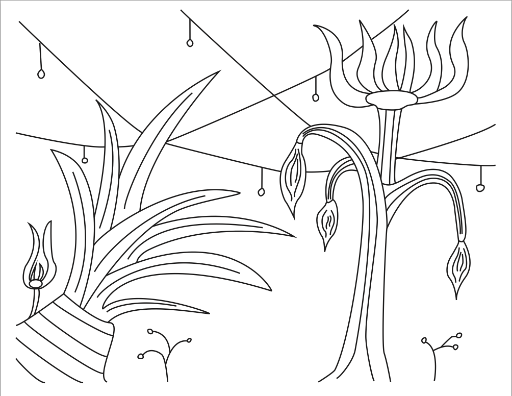 Download Erik's Coloring World | Forest coloring pages, Coloring pages, Color