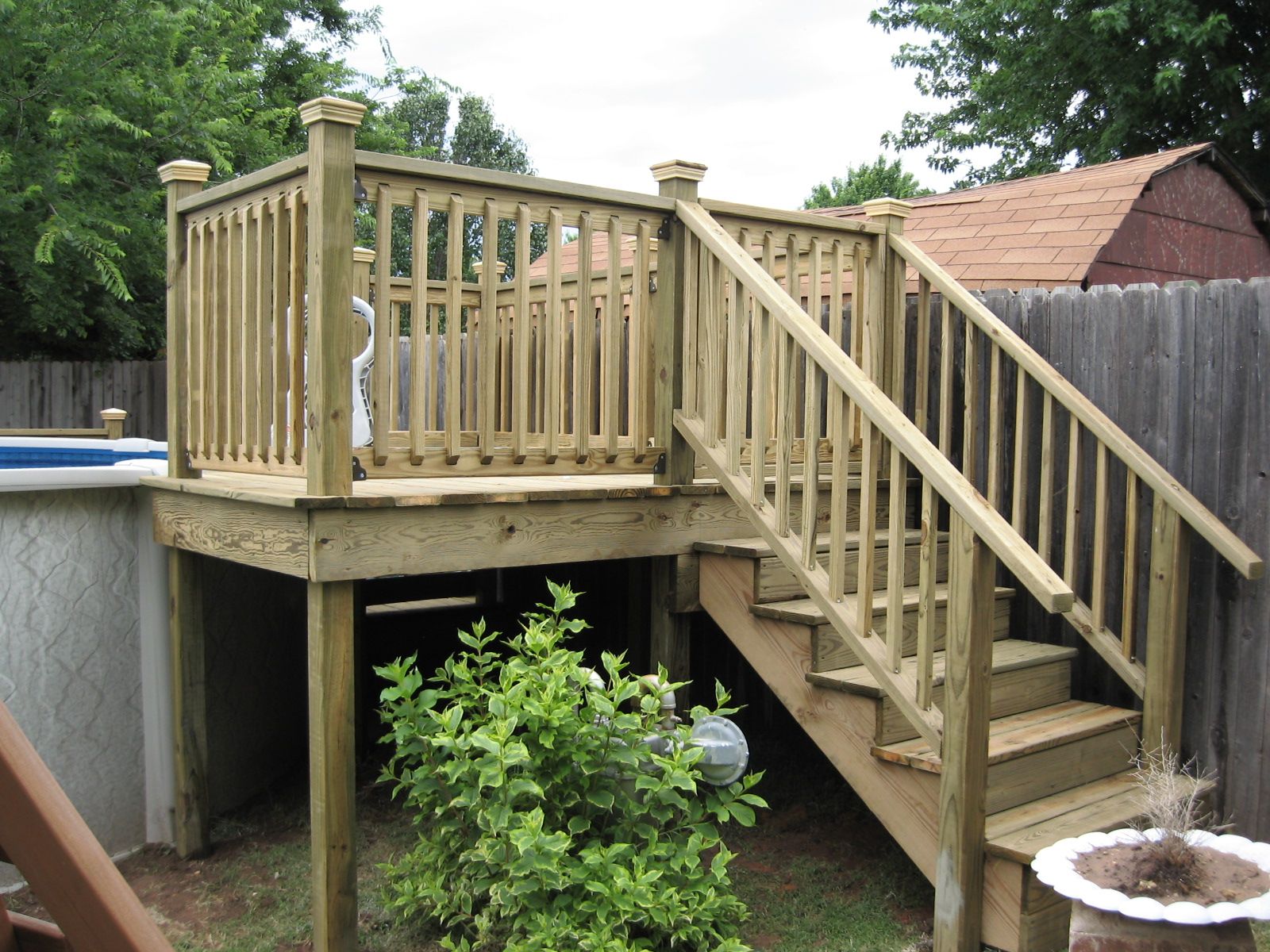 Determining Above Ground Pool Deck Plans Decks Small Above Ground Pool Deck Plans, How To Build A Small Deck For Above Ground Pool