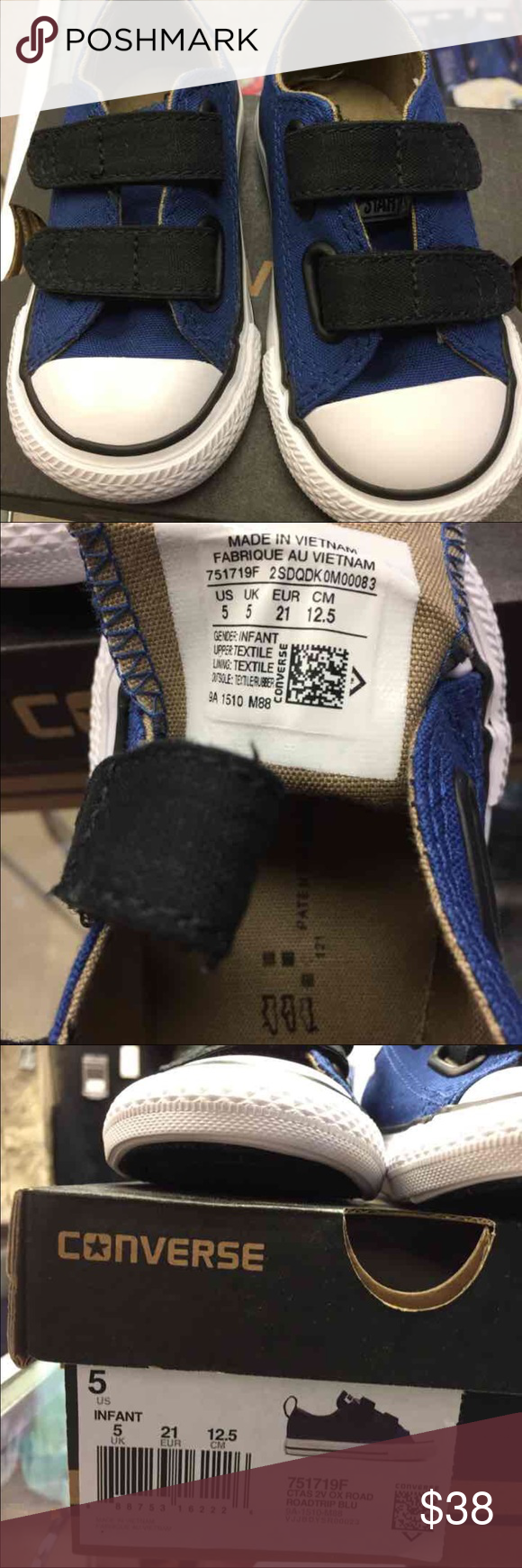 baby converse size 5 uk