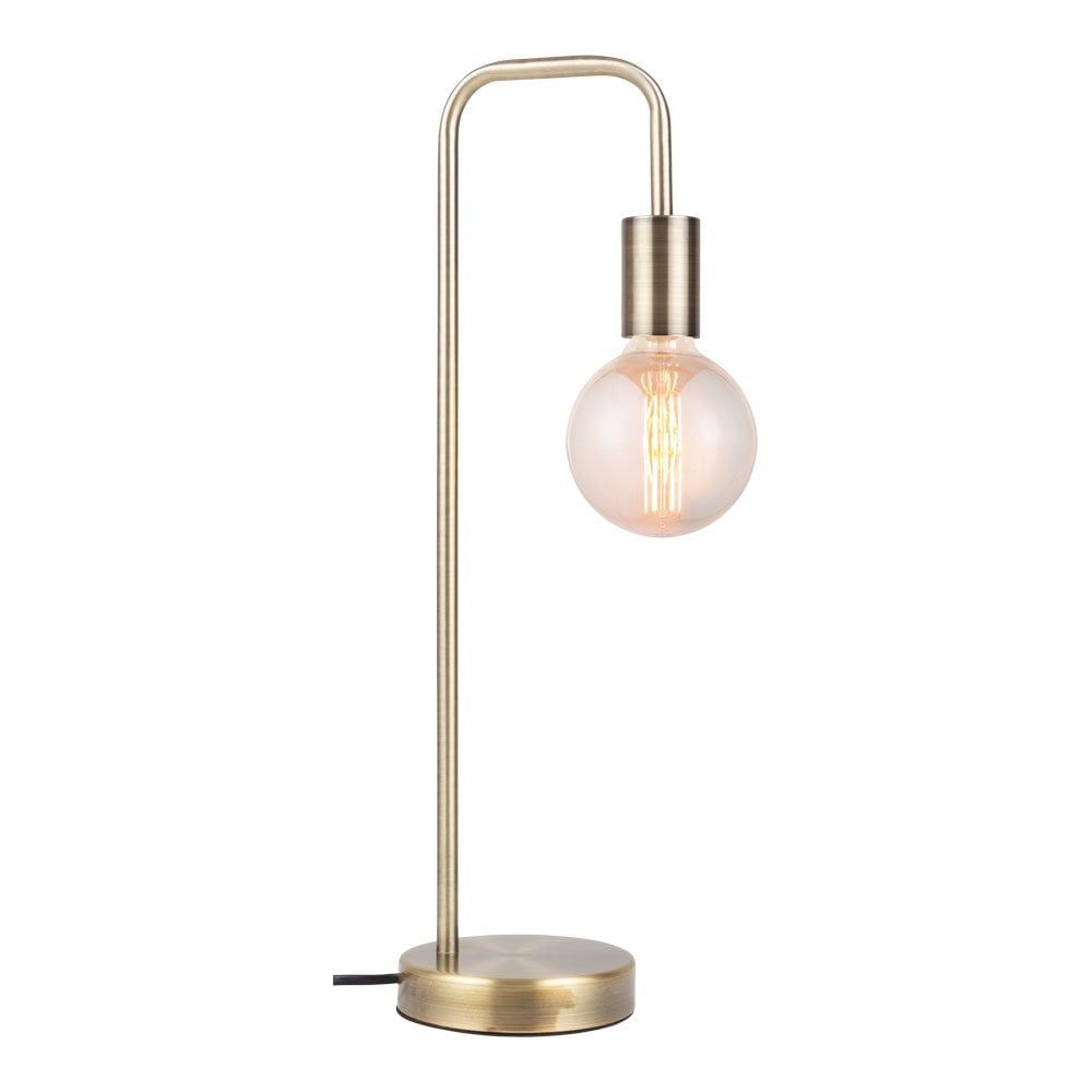 Cult Living Elegance Metal Table Lamp Round Base Br