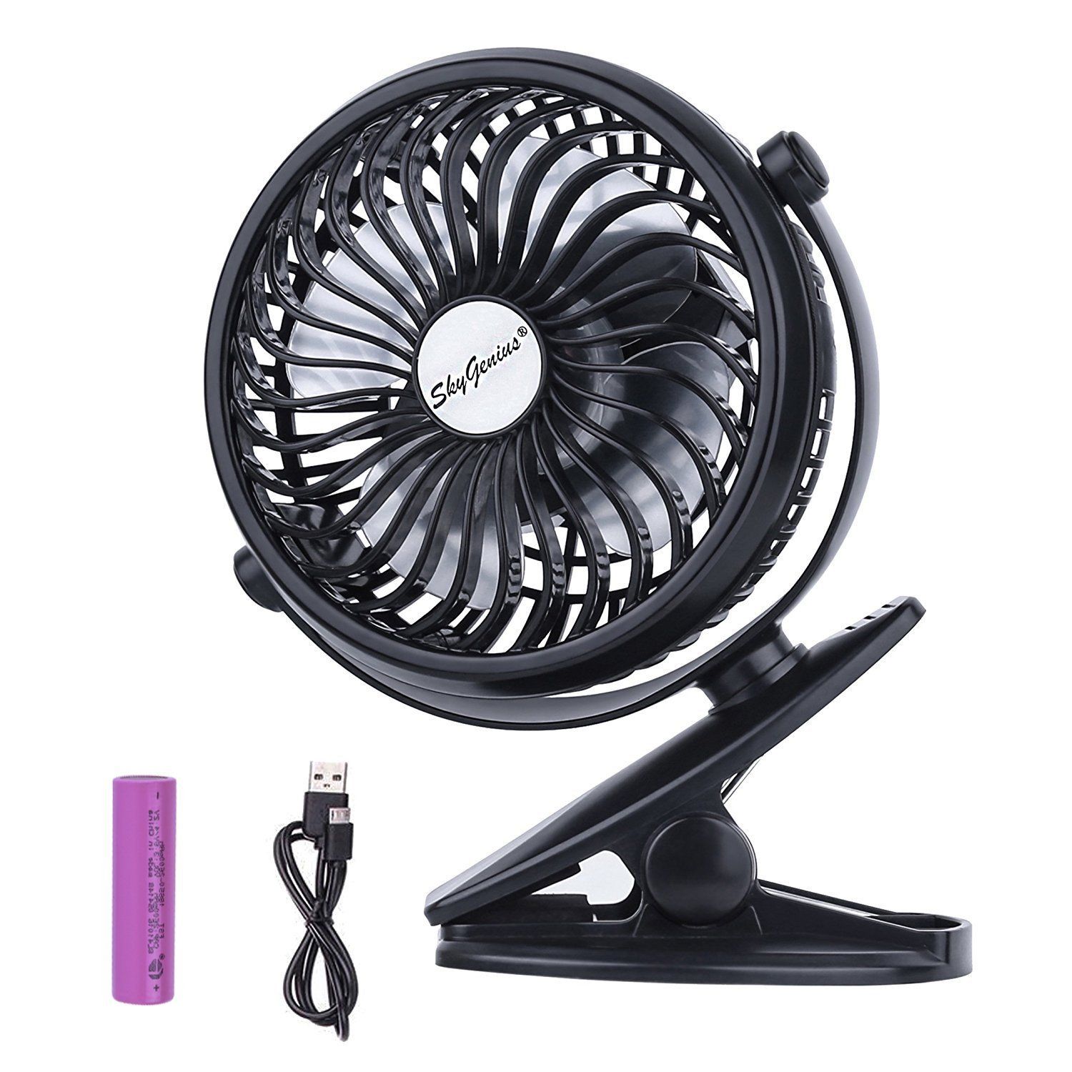 Rechargeable 10 Inch Battery Operated Fan