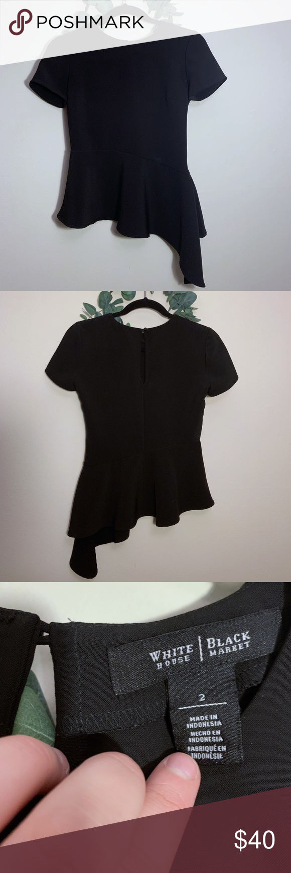 ⬇️$80 White House Black Market Asymmetrical Top, 2 Adorable White House Black Market Asymmetrical Top Features a side zipper- Excellent Condition! Offers welcome! White House Black Market Tops Black House, White House, Asymmetrical Tops, Side Zipper, Fashion Design, Fashion Tips, Picks, Fashion Hacks, Fashion Advice