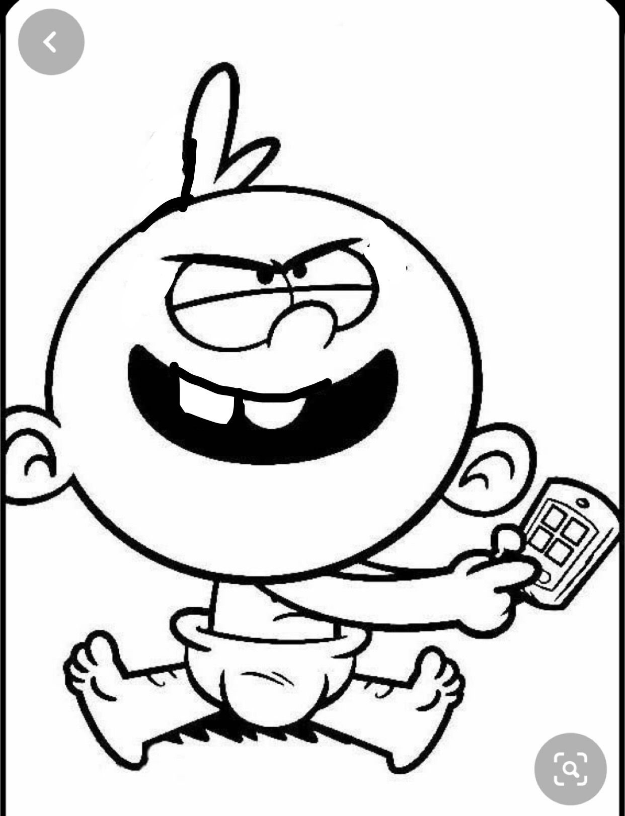Pin by Thomas Adams on Leon loud Coloring pages Online coloring