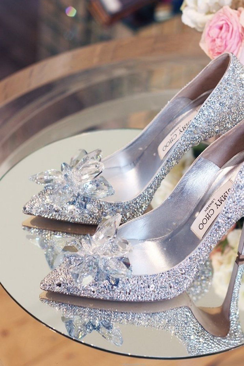 Diamond shoes | Gelin ayakkabisi, Gelinlik ayakkabıları, Jimmy choo