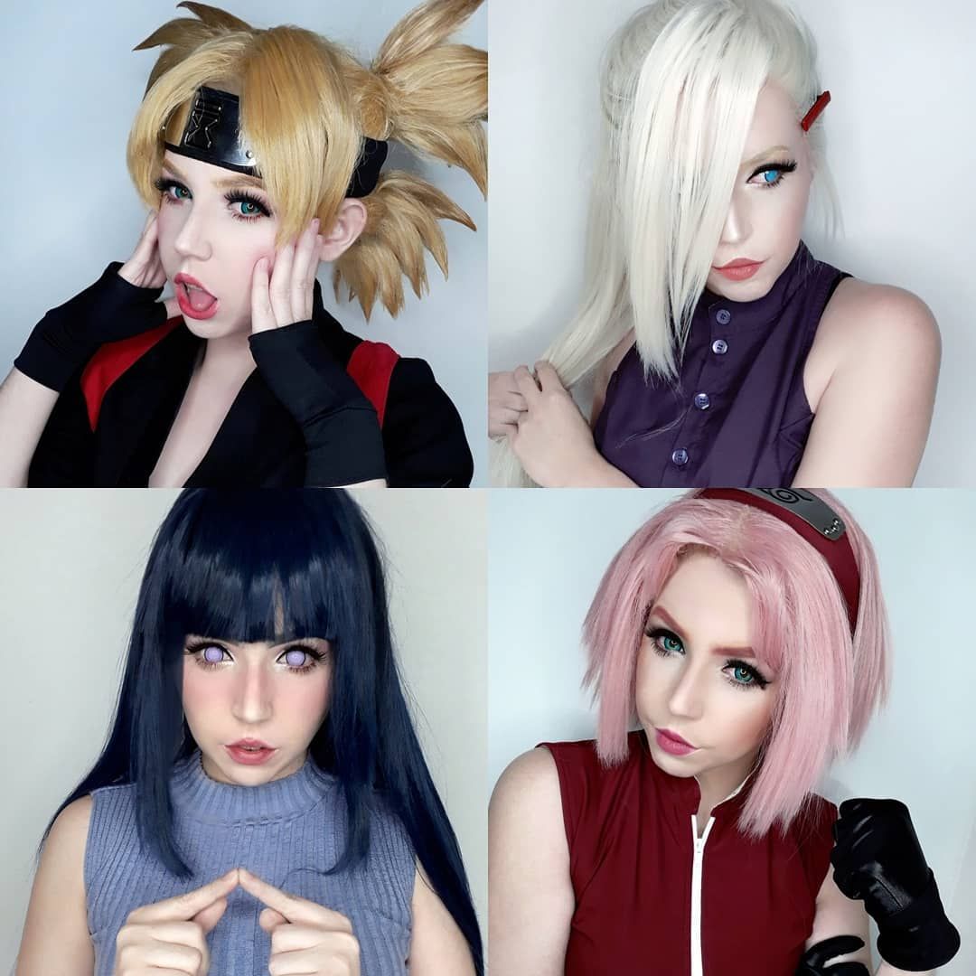 Kunoichis cosplay Cosplay, Naruto, Anime