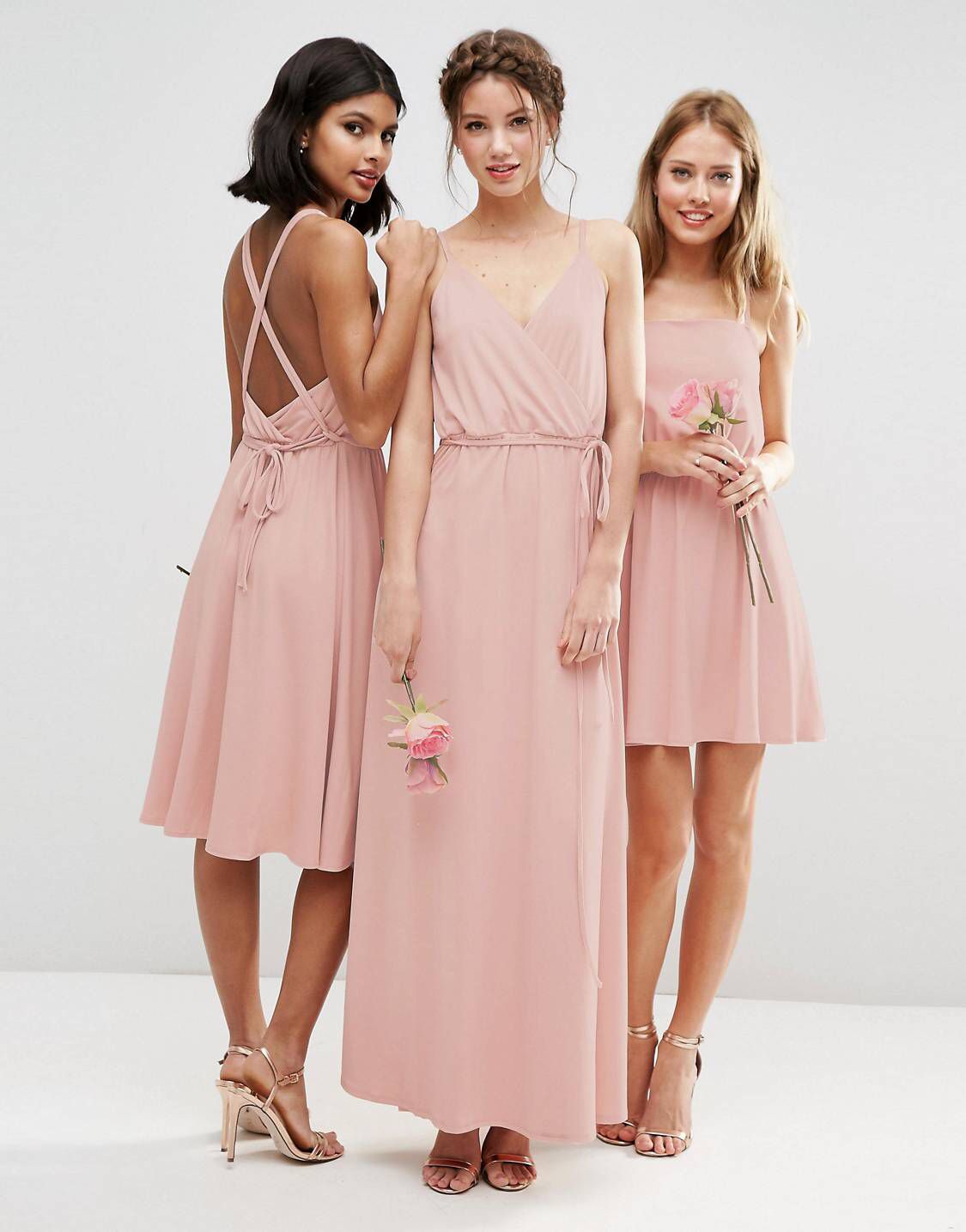 LOVE this from ASOS! Crepe bridesmaids dress, Dresses