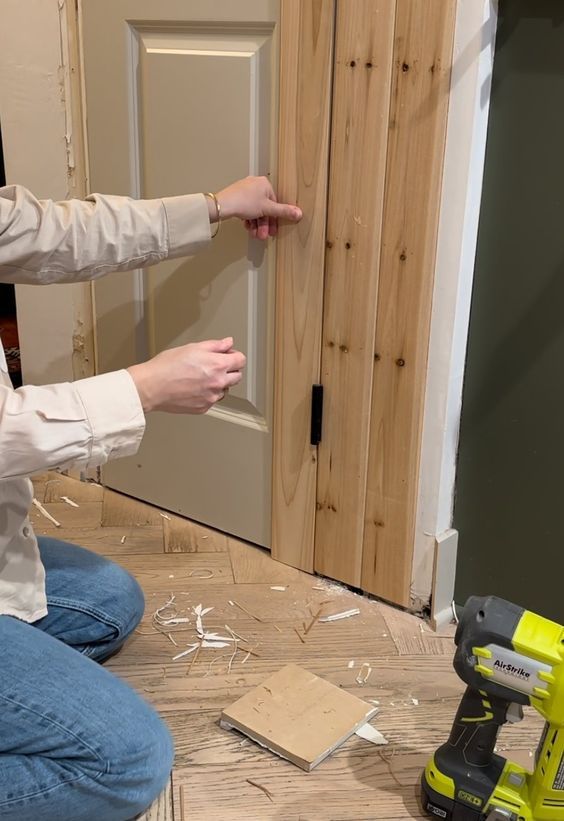 Easy DIY Hidden door project