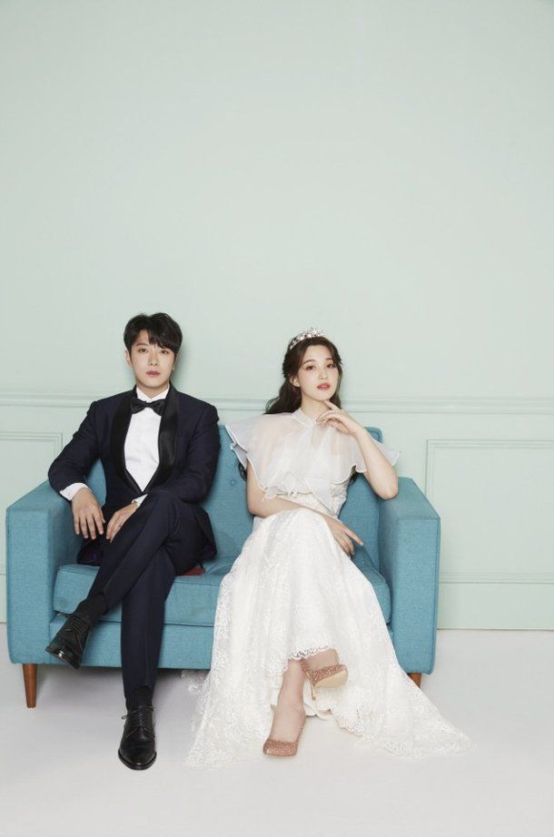 choi minhwan yulhee share official wedding photos netizen buzz choi minhwan yulhee share official wedding photos netizen buzz