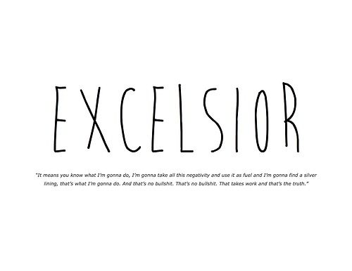 EXCELSIOR Silver linings playbook quotes, Words quotes, Quotes to live by