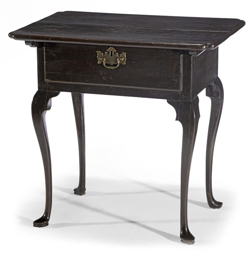 A Queen Anne Cherrywood Dressing Table, New York State, Possibly A Queen Anne cherrywood dressing table, New York State, possibly Long Island or Hudson River Valley, mid-18th century. - A Queen Anne Cherrywood Dressing Table, New York State, Possibly