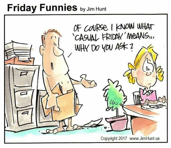 Thank God Its Friday T Jimhunt Friday Humor Funny Cartoon
