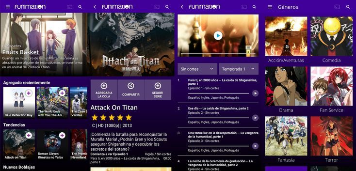 Funimation: mira anime